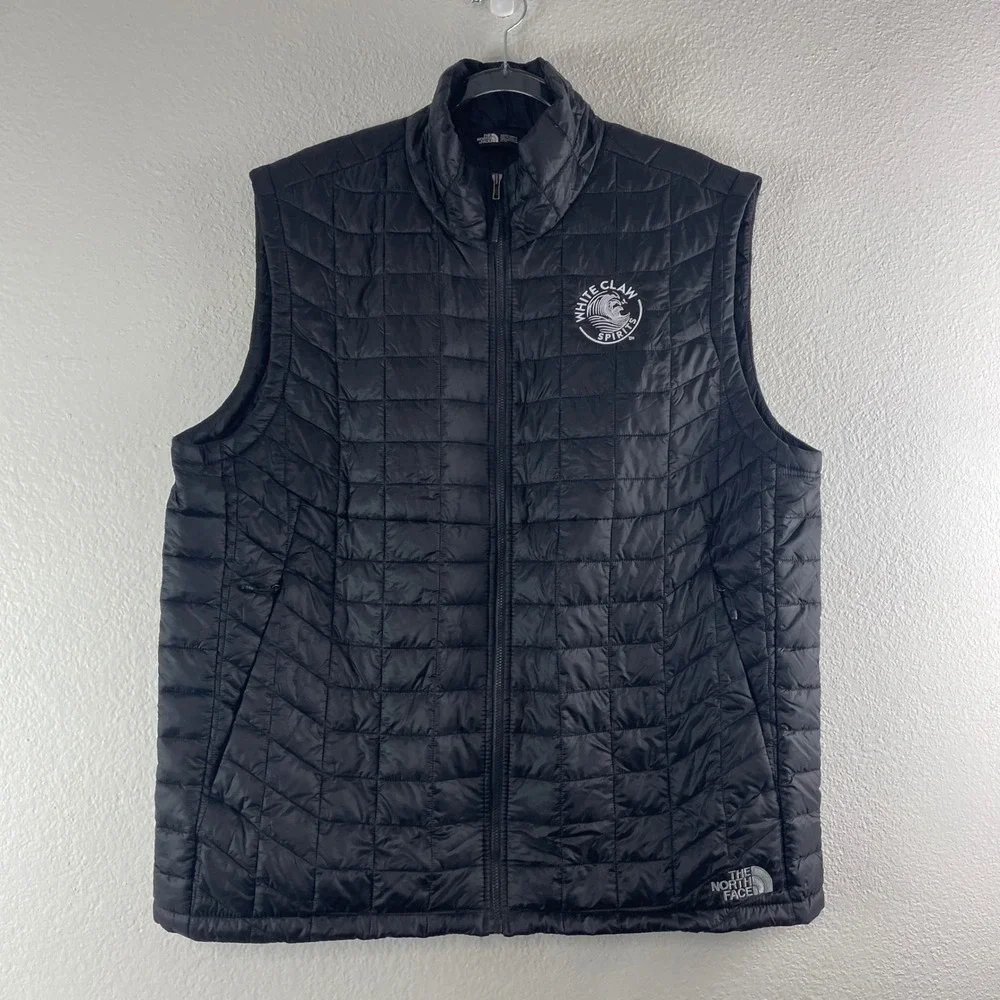 The North Face White Claw ThermoBall Eco Puffer Vest XL Black Gorpcore Outdoor